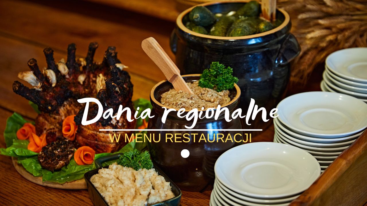menu restauracji dania regionalne